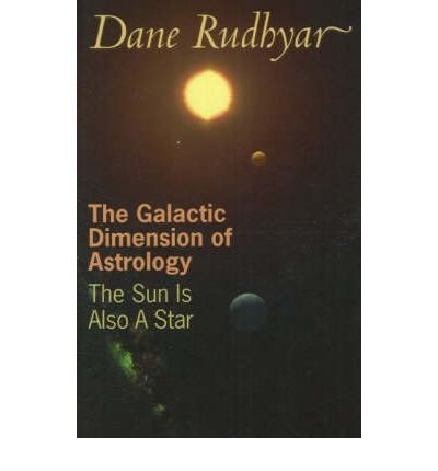Book cover with title “Galactic Dimension of Astrology” and celestial imagery.