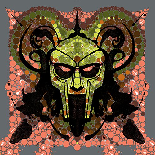 "Dangerdoom CD case with artwork and disc, featuring a green masked figure design."
