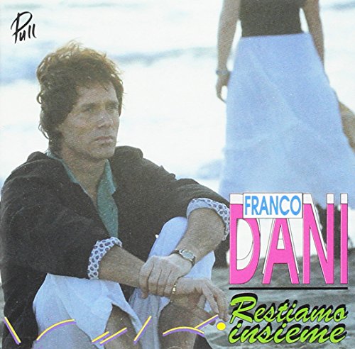 CD cover for Dani Franco’s “Restiamo Insieme” featuring a man by the sea.