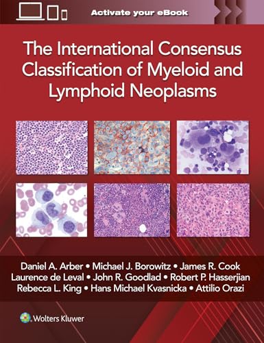 Red book cover with microscopic images of cells and author names.