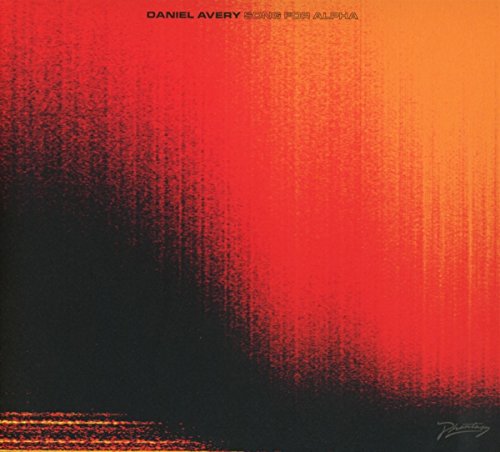CD cover for Daniel Avery’s “Song For Alpha” with red and black gradient.