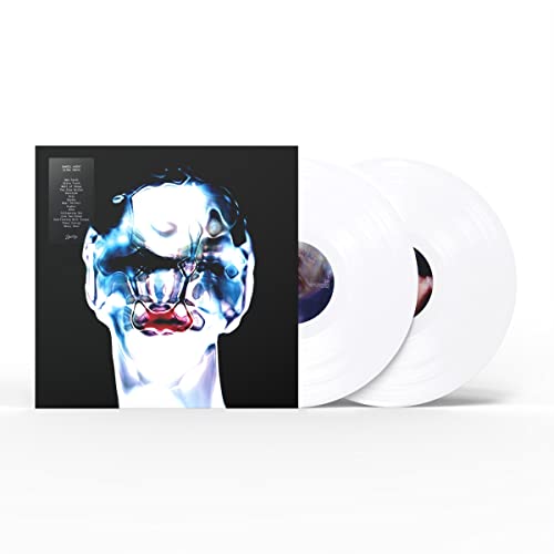 Daniel Avery “Ultra Truth” vinyl record with distorted face cover art.