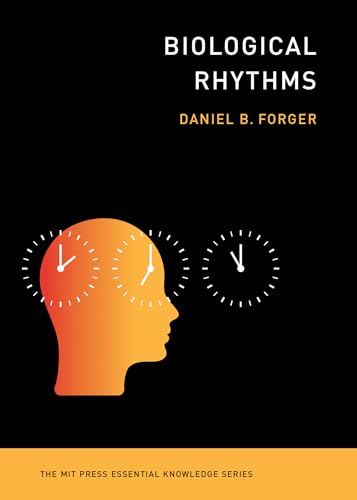 Book cover: orange head silhouette with clocks, titled "Biological Rhythms".