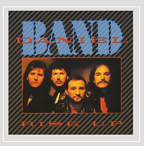 CD cover for Daniel Band’s “Rise Up” featuring four men’s portraits.