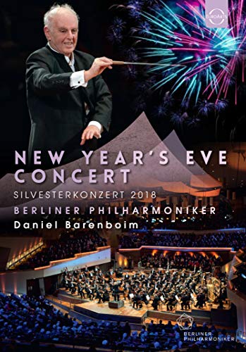 Daniel Barenboim conducting the Berliner Philharmoniker at a New Year’s Eve concert.