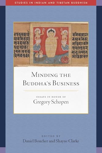 Book cover featuring a painted Buddha and title "Minding the Buddha's Business".