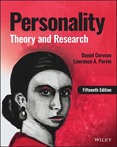 Textbook cover: "Personality: Theory and Research" with portrait of Frida Kahlo.