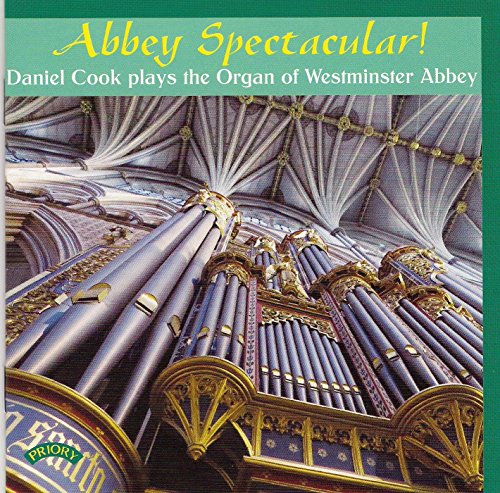 CD cover featuring Westminster Abbey organ pipes and gold lettering.