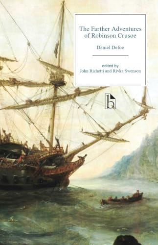 Book cover: sailing ships at sea, title “The Farther Adventures…”