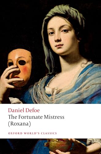 Book cover featuring a painting of a woman holding a mask and a pomegranate.