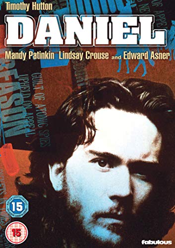 DVD cover for "Daniel" featuring a close-up of a man’s face.