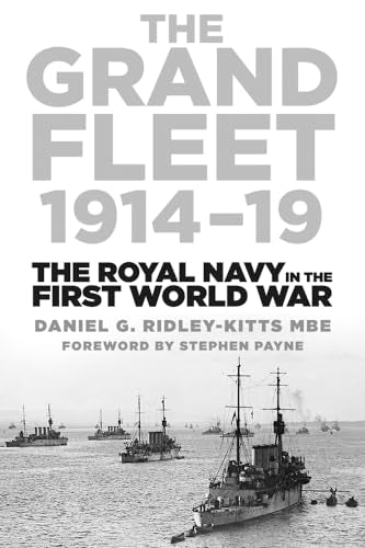 Book cover: "The Grand Fleet" with a naval fleet at sea.
