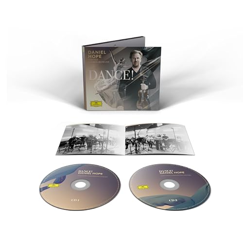 CD packaging for "Dance!" by Daniel Hope and Zürcher Kammerorchester.