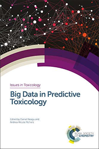 Book cover: “Big Data in Predictive Toxicology”, Volume 41, with network graphic.