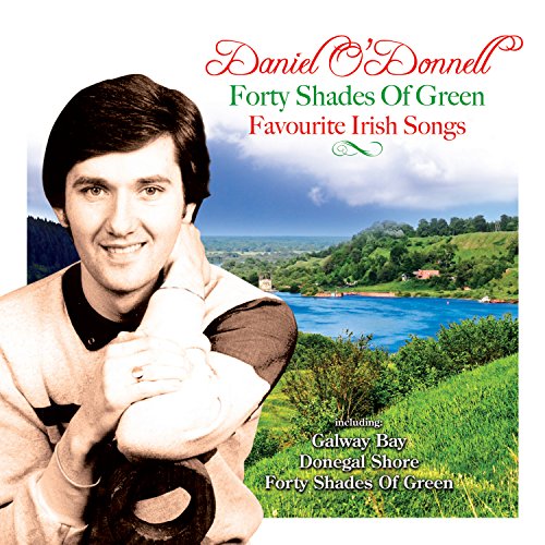 "CD cover featuring Daniel O'Donnell and a serene Irish landscape."