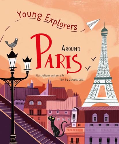 BookHBok cover featuring the Eiffel Tower,C, Parisian buildings, a black cat, and text.