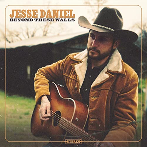 CD cover featuring Jesse Daniel, a musician with a guitar and hat.