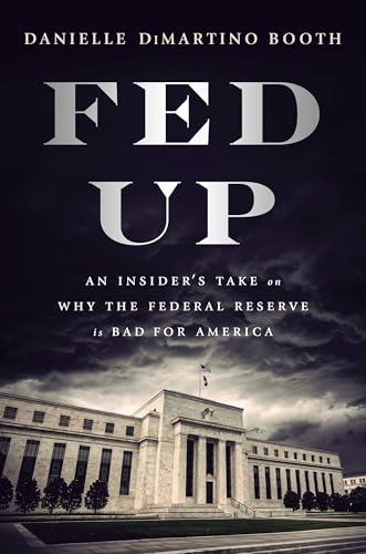 Book cover: "Fed Up" with a dark, stormy sky and building image.