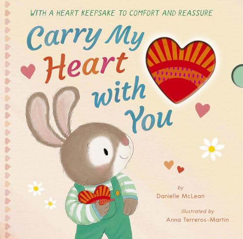 Book cover featuring a cartoon rabbit, a red heart cutout, and the title text.