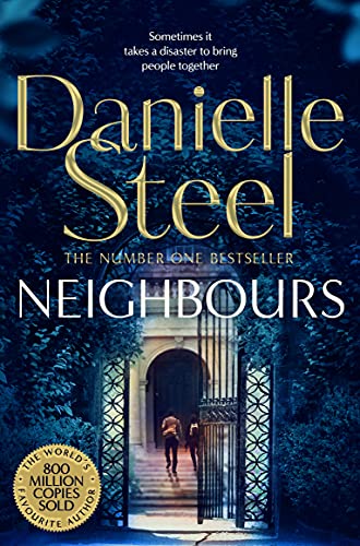 Book cover for “Neighbours” by Danielle Steel, showing a gated entrance.