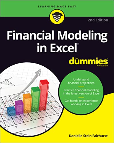 Book cover: "Financial Modeling in Excel For Dummies," 2nd edition.