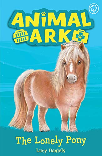 Book cover featuring a small, light brown pony with a flowing mane.