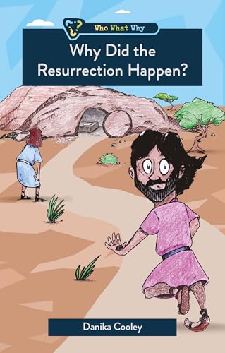 Book cover depicting the resurrection with illustrated figures and a tomb.