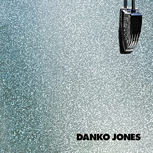 Danko Jones album cover with textured silver background and black text.