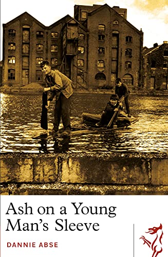 Sepia-toned book cover depicting young men by industrial buildings.