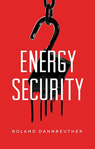Book cover: "Energy Security" with a black padlock and red background.