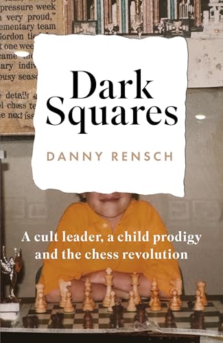 Book cover showing a child in an orange shirt playing chess behind a title.