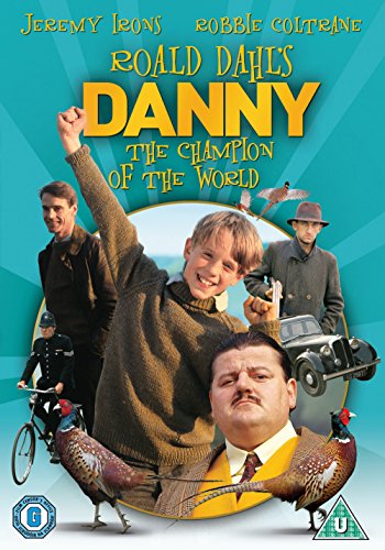 DVD cover for "Danny - The Champion Of The World" featuring characters.