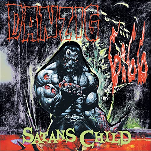 Danzig album cover: demonic figure with red text on a dark background.