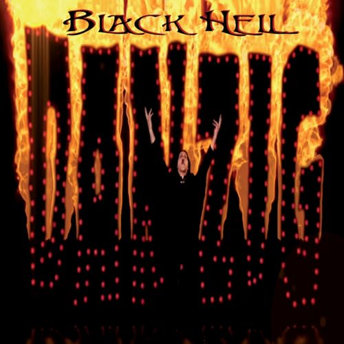 Album cover: “Black Hell” by Danzig, featuring a figure before flames.
