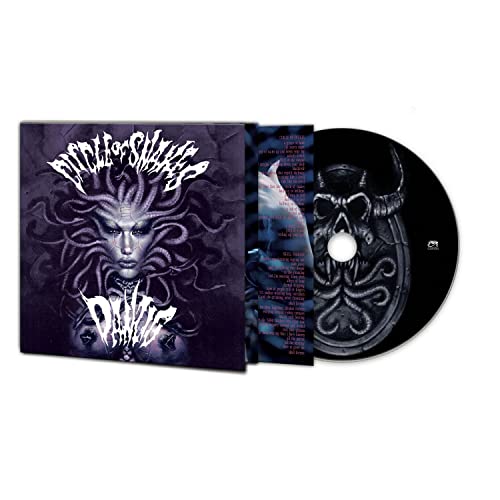 Danzig "Circle Of Snakes" CD case and disc with snake imagery.