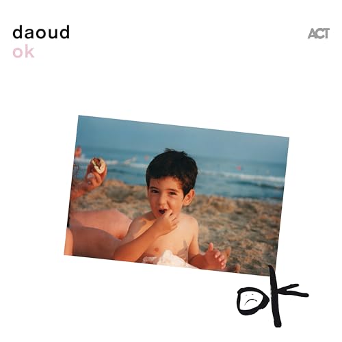 CD cover for Daoud’s “Ok” featuring a young boy at the beach.