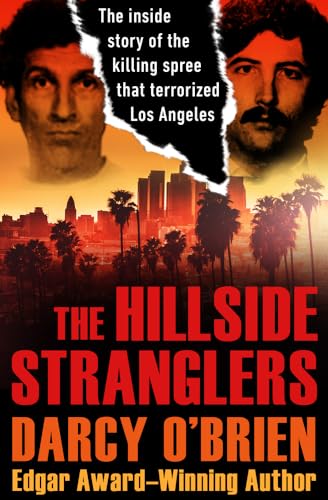 Book cover with cityscape, palm trees, and two men's faces.