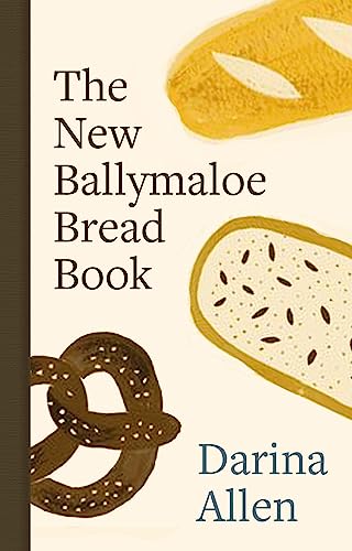 Book cover with illustrated breads and the title "The New Ballymaloe Bread Book".