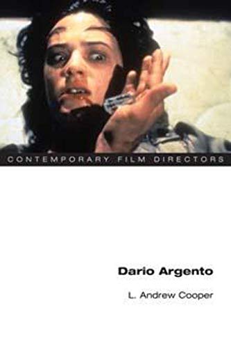 Book cover featuring a distressed woman and the name "Dario Argento.