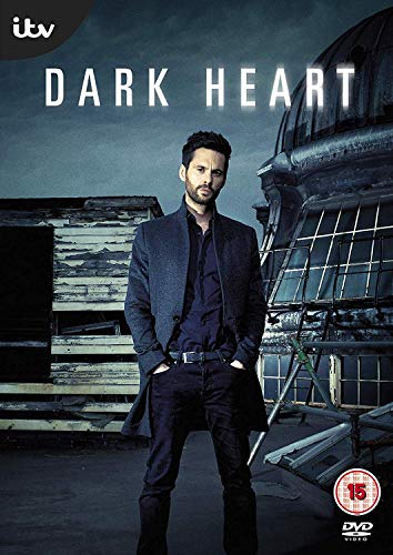 DVD cover for "Dark Heart Series 1" featuring a man standing in front of a building.