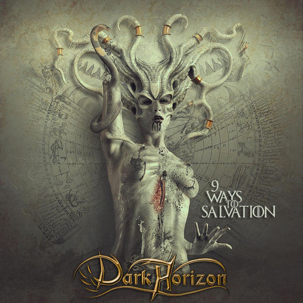 CD cover: Pale, skeletal figure with antlers against a textured, star-chart background.