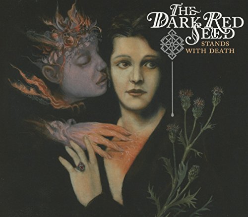 CD cover: painting of two figures and thistle flowers, dark background.