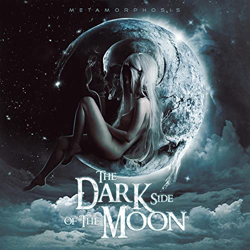CD cover: moon with a figure and skeletal face in stars.