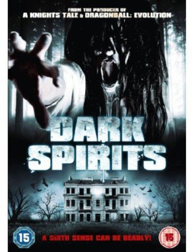 DVD cover art featuring a screaming ghostly figure and a house at night.