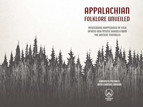 Book cover with dark forest illustration and red title text.