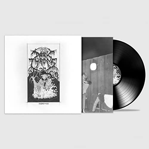 Darkthrone “Cromlech” vinyl record with black cover and illustrated artwork.