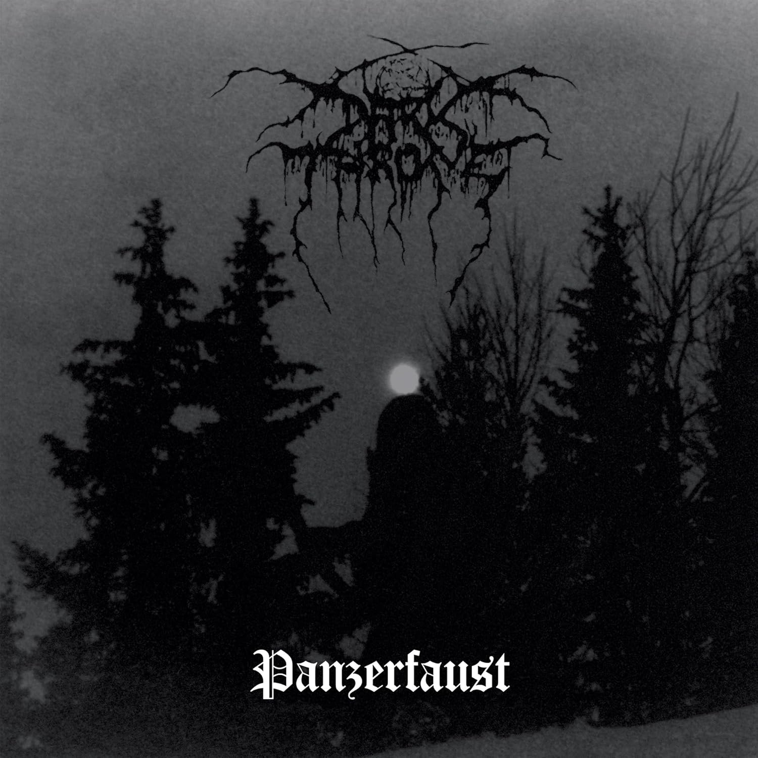 Album cover featuring a black and white portrait of Fenriz with band logo above.