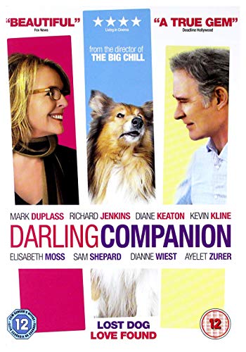 DVD cover for "Darling Companion" featuring Diane Keaton, a dog, and Kevin Kline.
