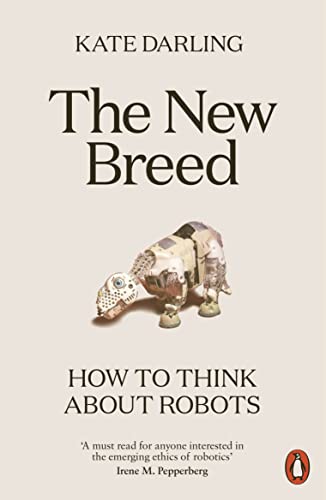 Book cover: "The New Breed" featuring a robotic animal, a tortoise.