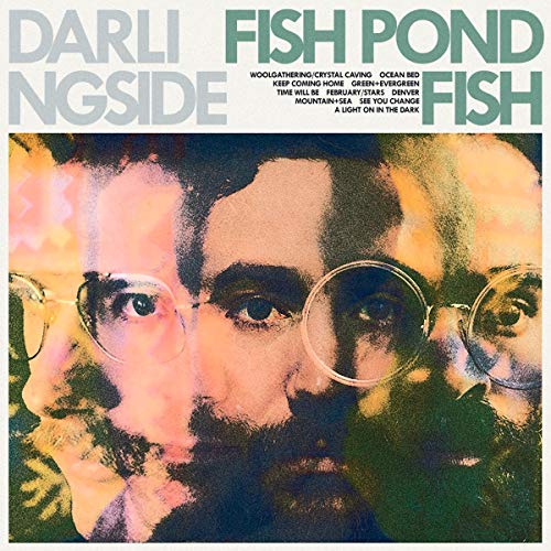 Album cover with multiple images of a man's face wearing glasses.